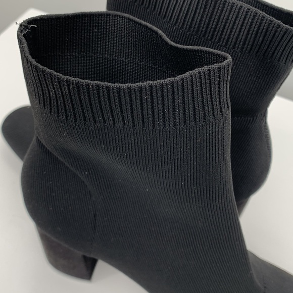 Mia Erika Black Stretch Booties Size 11 - Picture 9 of 12